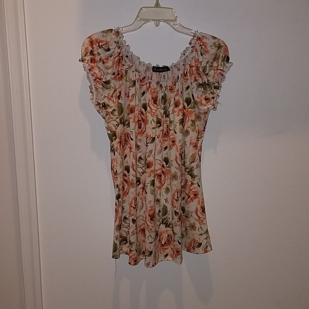 💝 CUTE FLOWER MATERNITY SHIRT!!